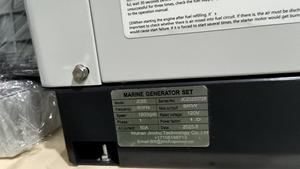 เครื่องกำเนิดไฟฟ้าเรือขนาดเล็กพิเศษ 3KW 4KW 6KVA 8KW 10K 15KW ระบายความร้อนด้วยน้ำทะเล JC6-M เครื่องกำเนิดไฟฟ้าทางทะเล JC6-M JC6-M JC - Product Image 4