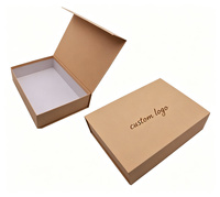 Boîte cadeau magnétique avec logo personnalisé, emballage en carton rigide de luxe pour chaussures, vêtements, t-shirts, boîte d'expédition, boîte en papier, premium