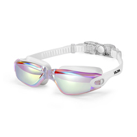 JSJM Lunettes de natation unisexe anti-buée pour adultes Lunettes de natation pour piscine Ensemble de lunettes de natation pour adultes