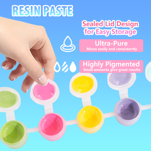 Pâte Pigmentée Très Concentrée TIMESRUI 2G/Bouteille OEM, 54 <span class=keywords><strong>Couleurs</strong></span> Opaques, pour Résine Époxy/UV, Teinture DIY pour Bijoux et Artisanat <span class=keywords><strong>en</strong></span> Émail - Product Image 6