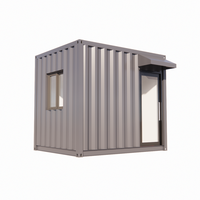 Conteneur de petite maison, conteneur plat pré-coupé de chine, pièce de protection, 5/10ft