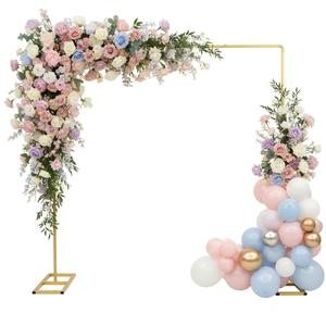 Düğün Çardağı Arka Plan Standı Kare Düğün Kemeri ve Balon Kemeri Fotoğraf Kabini Arka Planı, Bebek Partisi, Doğum Günü Partisi Dekorasyonu için - Product Image 2