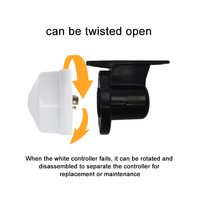 AC220V lampu jalan fotosel antiair, sakelar Sensor fotosel otomatis On-Off untuk penerangan luar ruangan