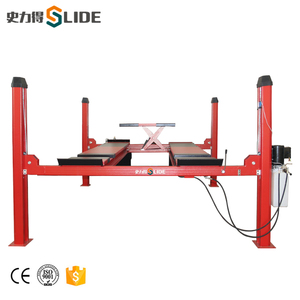 Elevación del gato del vehículo de la elevación de <span class=keywords><strong>cuatro</strong></span> postes de la cuerda de alambre SLD Elevación del estacionamiento - Product Image 1