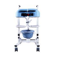 Siège de transfert hydraulique manuel pour fauteuil roulant, siège de douche multifonctionnel pour personnes âgées et handicapées