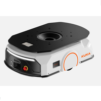 Robot mobile KUKA KMP 250P, charge utile 400 kg, rayon de braquage minimum 850 mm, prix négociable