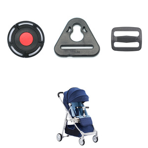 Plastic D <b>Ring</b> Triangular Buckle 26mm For Stroller Seat Adjustment 9kg Load Bearing - Product Image 4