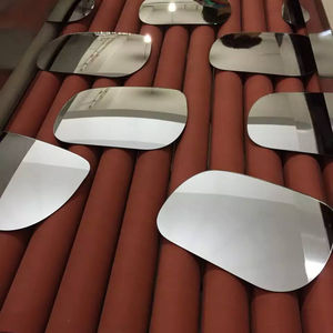 Vidrio de espejo convexo con revestimiento cromado 305*407*2mm para espejos de coche - Product Image 4