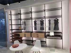 Estantes para libros, estanterías modernas minimalistas de lujo, <span class=keywords><strong>marco</strong></span> de aluminio de Metal personalizado Modular con luz Led para sala de estar y dormitorio - Product Image 3
