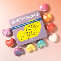 Kit de fabrication de bombes de bain moussantes personnalisées pour enfants, avec étiquette privée, surprise, bio, pour enfants, coffret cadeau, vente en gros, bombes de bain