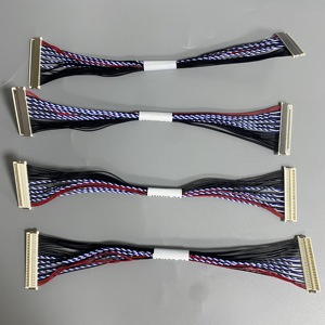 OEM ODM Electrical Custom 40 Pin <strong>Lvds</strong> <strong>Cable</strong> <strong>Lvds</strong> 20 Pin <strong>Cable</strong> 30 Pin <strong>LVDS</strong> <strong>Cable</strong> Assembly Wire Harness - Product Image 2
