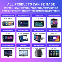 Autoradio 2Din AI 9 pouces IPS Stéréo Multimédia AM FM BT DSP 4G LTE GPS Carplay 2+64 Go Lecteur DVD Automobile Universel