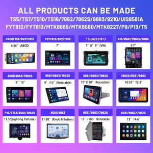 วิทยุติดรถยนต์ 2Din AI 9 นิ้ว IPS สเตอริโอ มัลติมีเดีย AM FM BT DSP 4G LTE GPS <span class=keywords><strong>Carplay</strong></span> 2+64GB เครื่องเล่น DVD อัตโนมัติ สำหรับรถยนต์ทั่วไป - Product Image 3