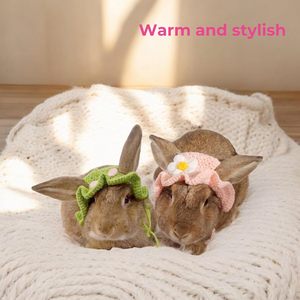 Gorro de Lana Tejido Elástico y Elegante para Perros y Gatos, Ideal para Otoño e Invierno, Decoración para Sesiones de Fotos, Accesorios para Mascotas Pequeñas, Navidad - Product Image 6