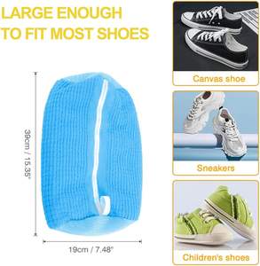 Bolsa de Almacenamiento Reutilizable Ecológica para Lavadora de Zapatos, Limpieza Profunda de Zapatillas, Zapatos de Tenis, Pantuflas, W24-744 - Product Image 3