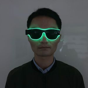 Proveedor al por mayor colorido música activada LED brillante anteojos neón EL alambre <span class=keywords><strong>gafas</strong></span> - Product Image 1