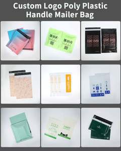 Sac d'expédition en polyéthylène recyclé résistant, écologique, avec logo personnalisé, pour l'expédition - Product Image 6