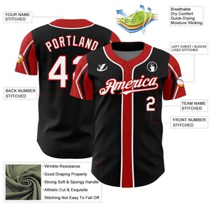 Custom baseball shirt en trainingsshirt met full sublimatie design, complete team uniform set voor competitiewedstrijden en training - Product Image 4