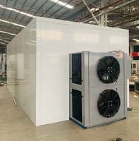Hallo River Air Source Warmtepomp Fruitdroger Machine PLC-gestuurd CE-gecertificeerd voor Kiwi's, Persimmons en Peren