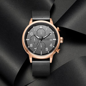 Nuevo Reloj Cronógrafo Deportivo Multifuncional para Hombre, Resistente al Agua, con Correa de Acero Inoxidable - Venta al por Mayor - Product Image 1