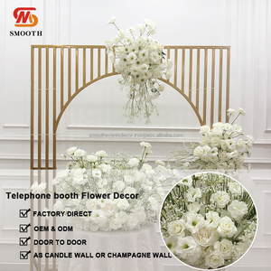 SMOOTH Factory Bulk Wholesale Customize Photo Booth Backdrops Flower Multiple Colors Flower Set Decoration - Product Image 2