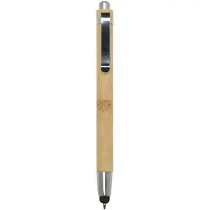 Penna a sfera in bambù di olmo FSC, gadget ecologici - Product Image 1