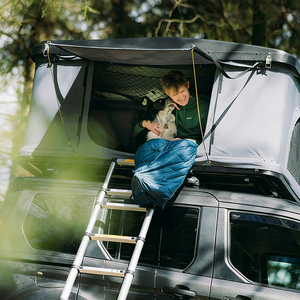 Tiendas de Techo Plegables de Carcasa Rígida, Resistentes al Viento e Impermeables, Tiendas de Techo para Acampar al Aire Libre, Tiendas de Techo de Aluminio para Autos - Product Image 1