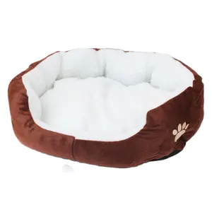 Pet Dog Bed Autumn Winter Warm Cozy Dog House Soft Fleece Nest Cat Kennel Supplies Dog Accessories