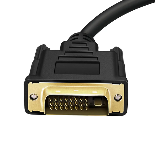DTECH Male Displayport Port DP to Male DVI Video Adapter Converter Cable 1.8m 3m