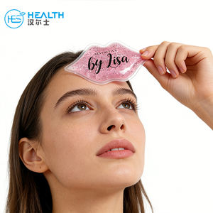 Bolsa de Gel en Forma de Labios de Grado Alimenticio Personalizada HANERSHI para Terapia de Frío y Calor, Compresa de Hielo Flexible Reutilizable con Enfriamiento Suave - Product Image 1