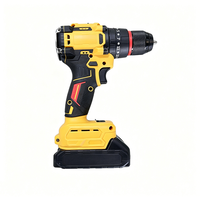 Perceuse sans fil 21V sans balais, jeu de 24 pièces, mandrin auto-serrant 10mm, couple 60N.m, outil électrique pour bricolage et réparation domestique, vente en gros OEM