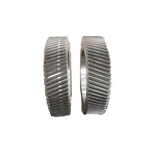 Engranaje helicoidal/rueda dentada grande de acero CNC de alta precisión de alta calidad producto caliente personalizado - Product Image 5