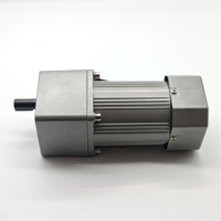 Moteur à engrenages à induction AC monophasé/triphasé, taille de cadre 120 mm, 60W-750W, réducteur de vitesse, efficacité IE3, protection IP55, 110V/220V/380V