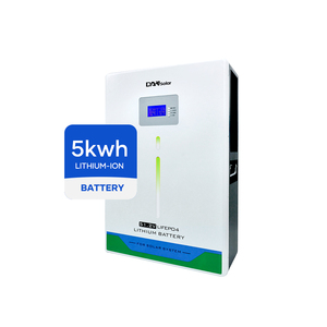 Batterie <span class=keywords><strong>DAH</strong></span> 5Kwh 48V 51.2V 100Ah Lifepo4, batteries lithium-ion murales, batterie de stockage solaire pour la maison - Product Image 1