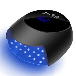 2024 High Quality Professional Rechargeable UV Nail Lamp 72W Power Cordless LED Nail Dryer Portable Wireless For Nails