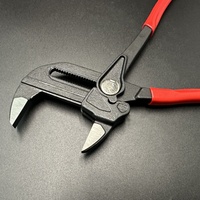 Pince à sertir industrielle robuste en CR-MO, longueur 250 mm, réglable en 20 positions, pour bricolage, pompe à eau et serrage de tuyaux