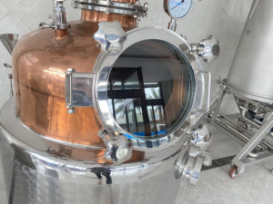 Vodka ka — appareil de distillation à l'alcool rouge, avec filtre à carbone 200l/1000l, pour alcool et boissons alcoolisées, sur mesure - Product Image 6