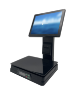 Balance de caisse tactile tout-en-un pour supermarché avec imprimante, système de point de vente et balance PC – Vente en gros