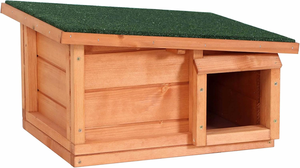 <span class=keywords><strong>Maison</strong></span> en bois pour <span class=keywords><strong>hérisson</strong></span> d'extérieur, cage pour animaux de compagnie, abri d'hibernation, station d'alimentation, fermeture à bouton pour petits animaux, lapins, en bois - Product Image 3