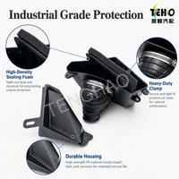 Boîtier de filtre à air TENGHAO résistant aux intempéries, mousse d'étanchéité anti-poussière, boîtier en PP durable pour moto tout-terrain, tricycle, rickshaw