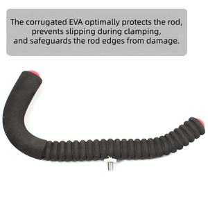 Support de <span class=keywords><strong>canne</strong></span> à pêche en alliage d'aluminium avec tête de style européen et pieds réglables pour la pêche en bord de mer - Product Image 5