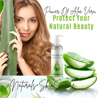 Gel d'aloe vera biologique 100% pur, apaisant, hydratant, éclaircissant, réparateur après soleil, gel d'aloe vera naturel pour la peau et le visage