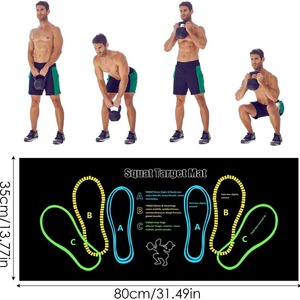 Diatomaceous Earth Exercise Mat 1.5 Cm Non-Slip Unisex Fitness Mat For Squat Push Up <b>Step</b> Workout Home <b>Gym</b> Use - Product Image 2