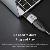 Produsen portabel usb 3.0 ke vga adaptor tipe C digunakan di Windows Laptop Android Tablet ponsel