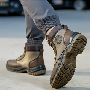 Botas de Seguridad Antiestáticas de Alta Gama con Protección de Tobillo, Anti Impacto, Anti Perforación, Antideslizantes y Resistentes al Desgaste para Trabajo Industrial - Product Image 1