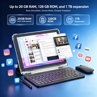 Diseño Exclusivo, Buena Calidad, Gran Venta 2026, Tablet PC Android 16 de 10.1 Pulgadas, 20GB de RAM, Teclado, Ratón, Batería de 6000mAh