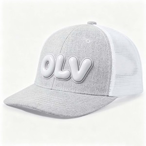 Gorra Trucker de Malla con Bordado 3D, Protección Solar, Visera Rígida, 100% Algodón para Ciclismo al Aire Libre, Deportes de Playa, Moda Urbana - Product Image 1