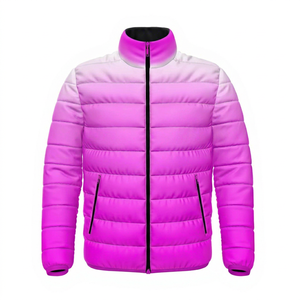 Premium <b>Lightweight</b> Hooded Waterproof Bubble <b>Jacket</b> for Men Warm High Quality Quilted Durable <b>Casual</b> Winter Outdoor Outerwear - Product Image 1