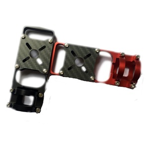 20mm 22mm 25mm Pipe en fibre de carbone Base de support de moteur en aluminium Pièces de rechange pour drone RC Plant Agriculture UAV - Product Image 3