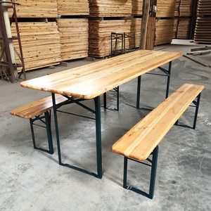HE-246,<span class=keywords><strong>Promotion</strong></span>!! Ensemble de <span class=keywords><strong>Table</strong></span> et plateaux de bière pliables, en bois, pour boissons alcoolisées, fabriqué à l'extérieur, bon marché - Product Image 3